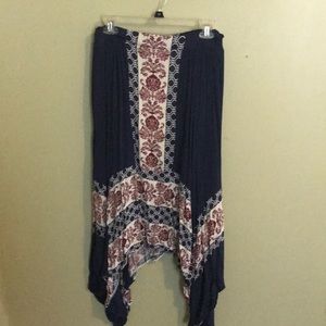 Cato asymmetrical skirt size small